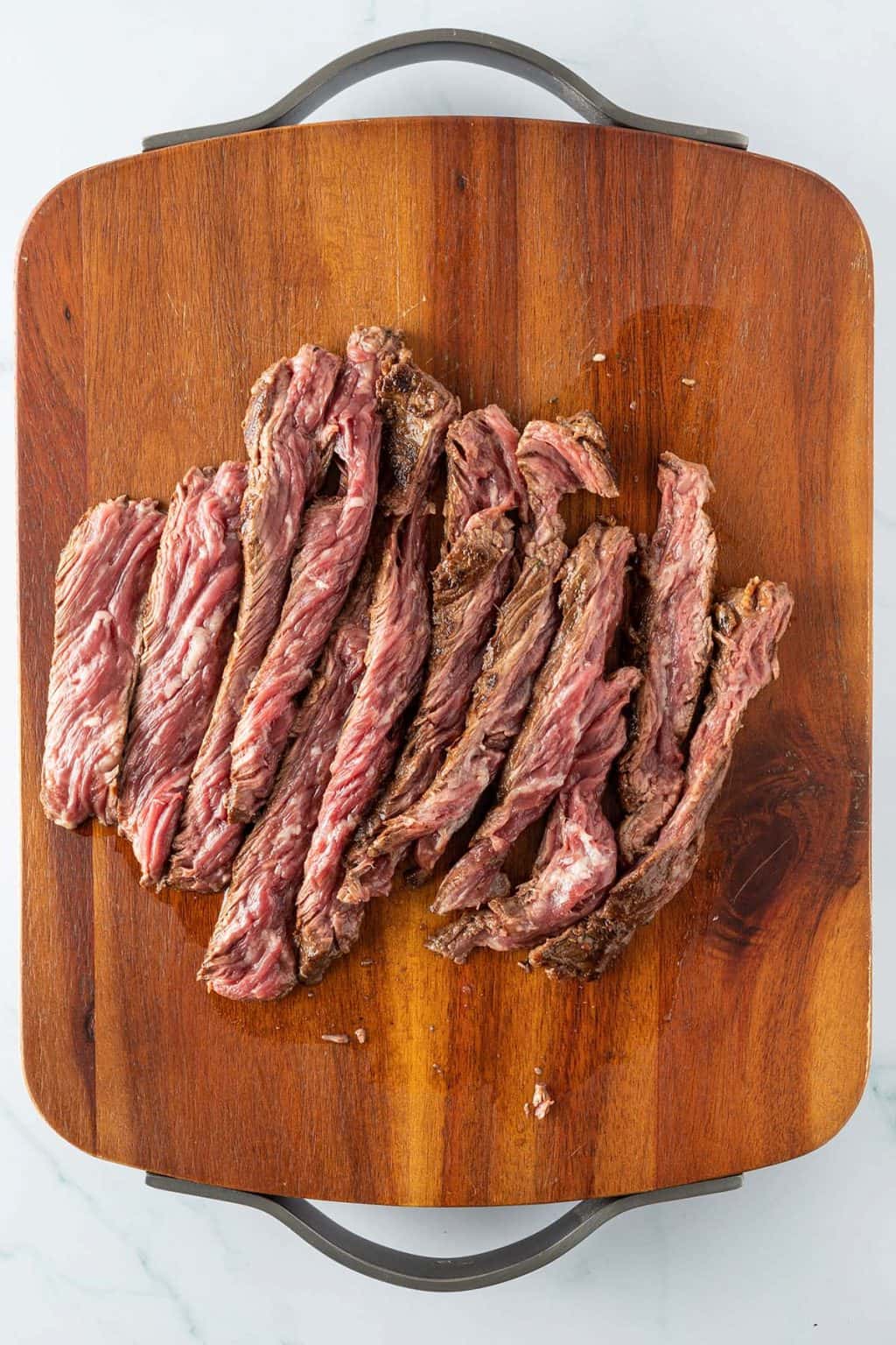 Mexikanische Fajitas mit Rindfleisch • Jules&amp;#39; Menu