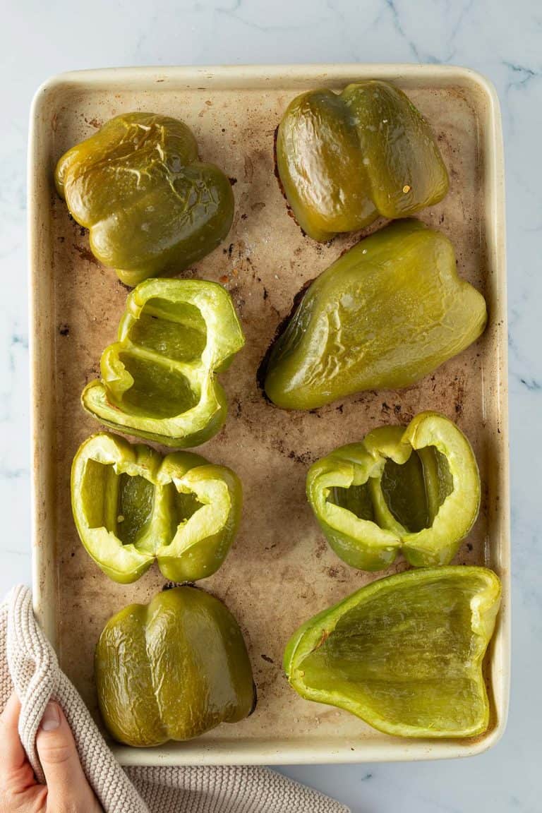 Gefüllte Paprika mit Hack und Reis (One Pot Füllung) • Jules&amp;#39; Menu