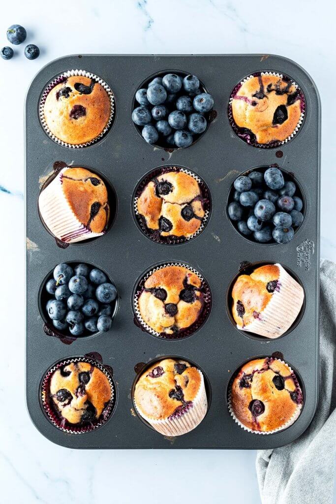 Gesunde BlaubeerMuffins • Jules' Menu