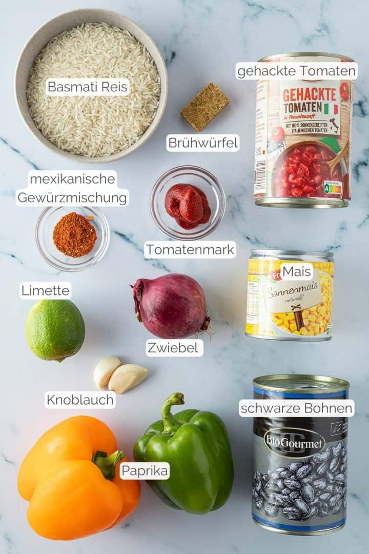 Mexikanische Reispfanne • Jules&amp;#39; Menu