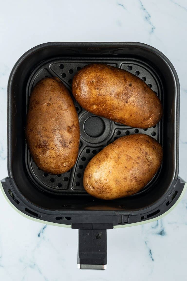 Ofenkartoffel aus der Heißluftfritteuse • Jules