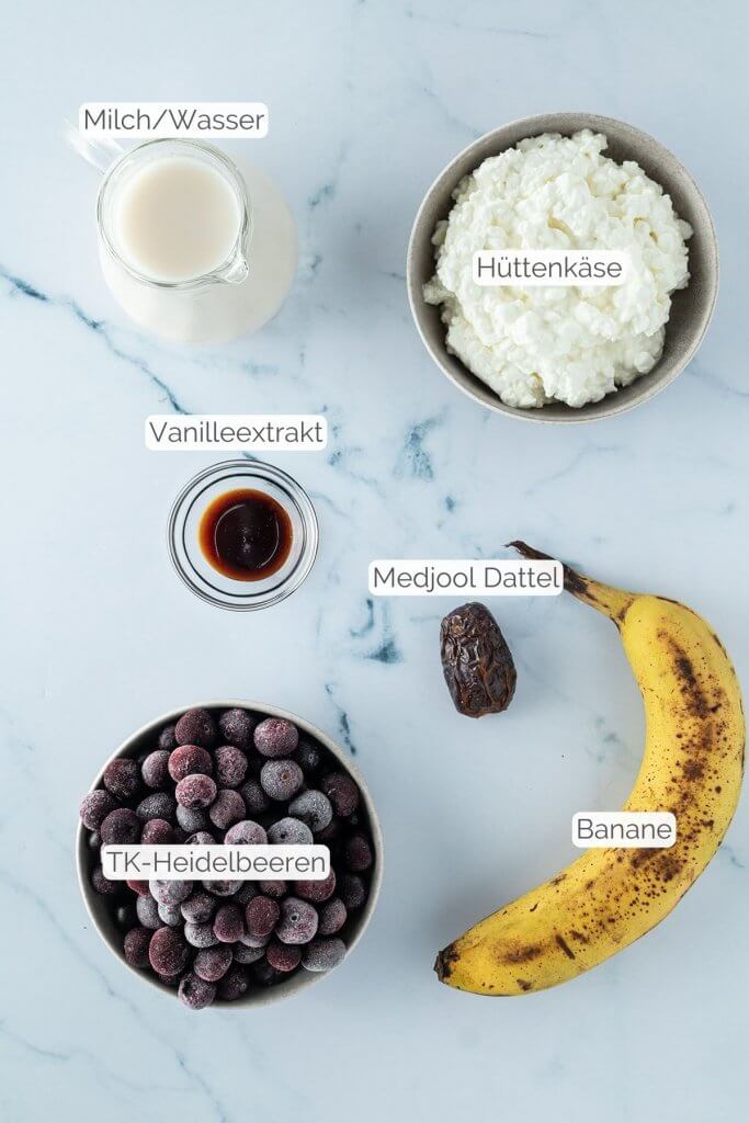 Selbstgemachter Proteinshake ohne Pulver • Jules' Menu