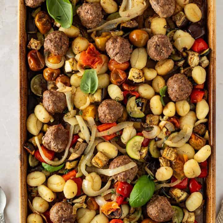 Gnocchi Auflauf mit Gemüse (vegetarisch)